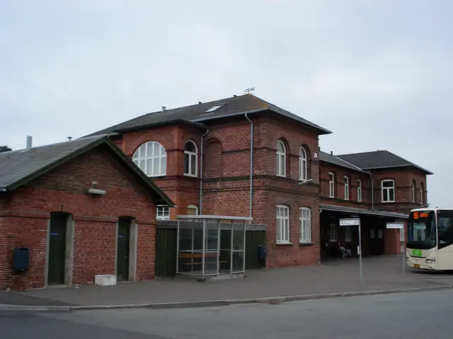 Billede af Bogense Station.