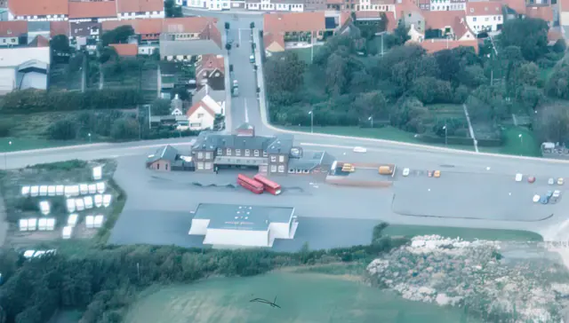 Billede af Bogense Station.