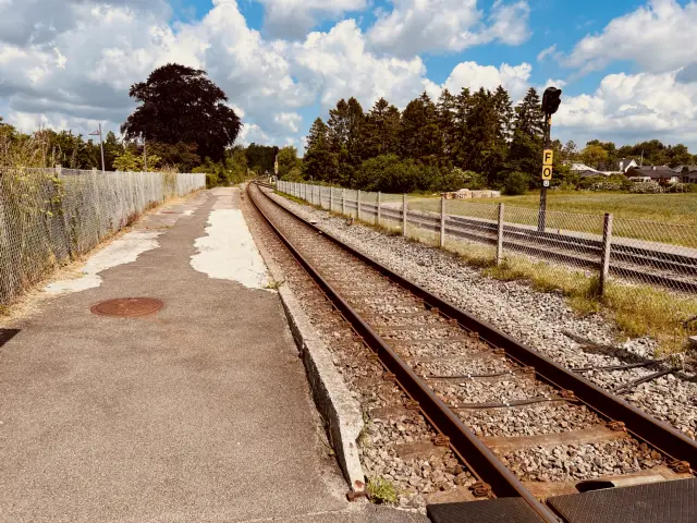 Billede af Stenstrup Station.