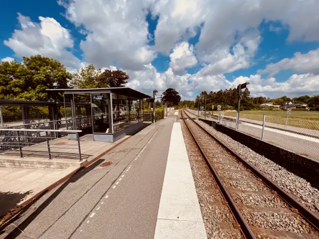 Billede af Stenstrup Station.