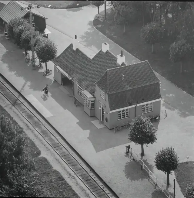 Billede af Harpelunde Station.