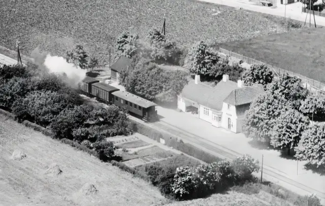 Billede af Onsevig Station.