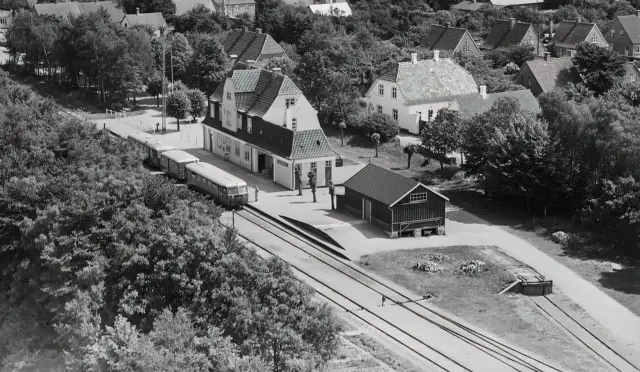 Billede af Horslunde Station.