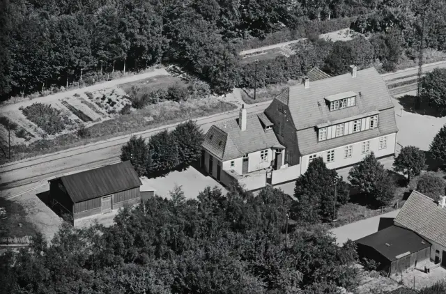 Billede af Horslunde Station.