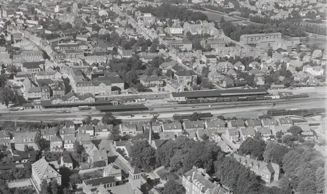 Billede af Nykøbing Falster Station.
