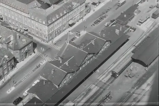 Billede af Nykøbing Falster Station.