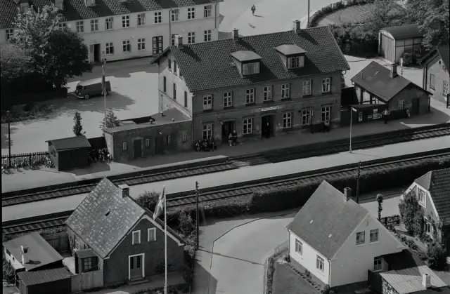 Billede af Nørre Alslev Station.