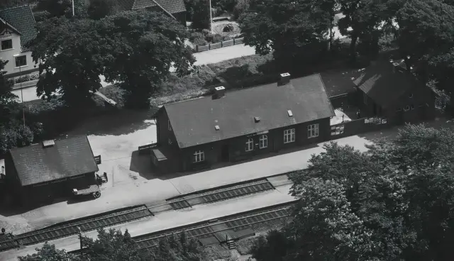 Billede af Væggerløse Station.