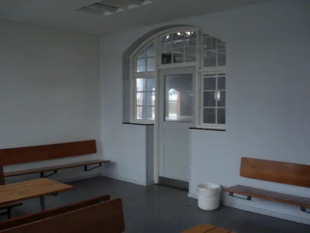 Billede af Gedser Station.