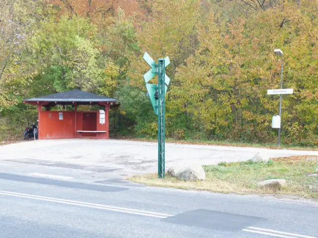 Billede af Duemose Station.