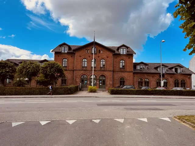 Billede af Helsingør Banegård.