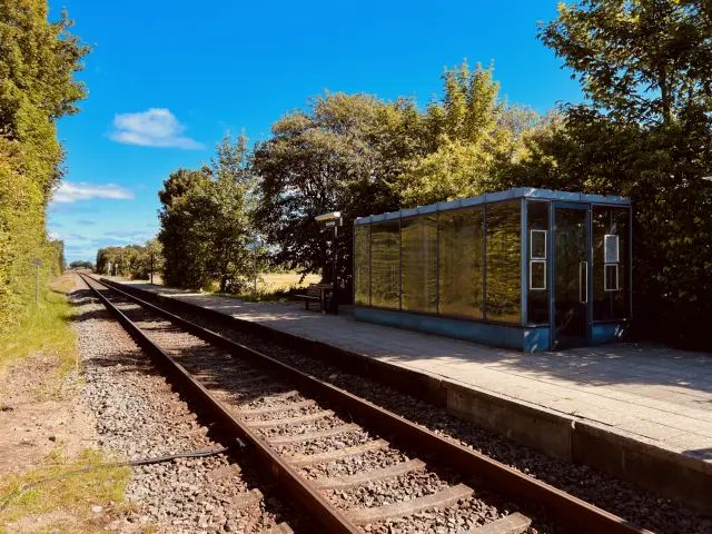 Billede af Sejstrup Station.