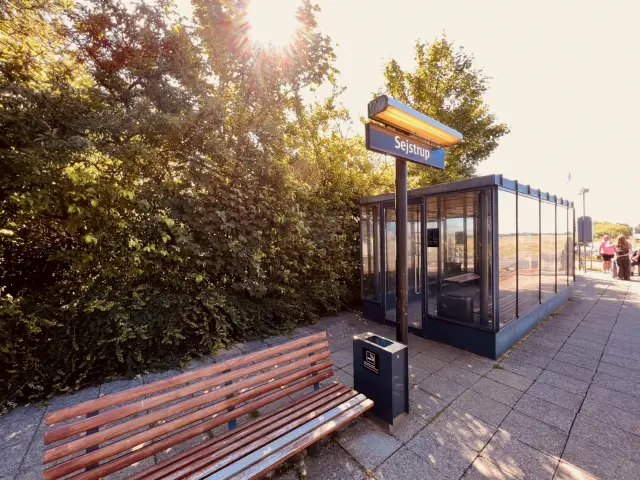 Billede af Sejstrup Station.