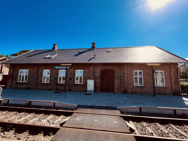 Billede af Gredstedbro Station.