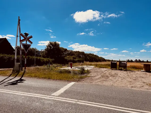 Billede af Farup Billetsalgssted - Billetsalgssted er nedrevet, men Farup Billetsalgssted har ligget her.
