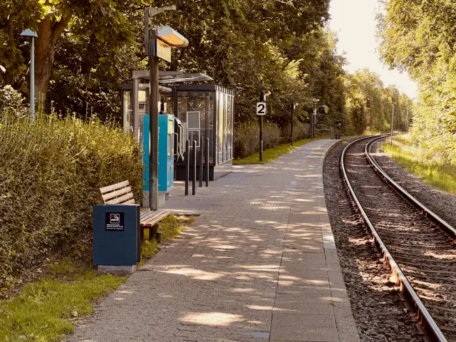 Billede af Ribe Nørremark Station.