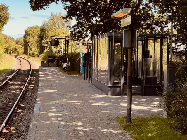 Billede af Ribe Nørremark Station.