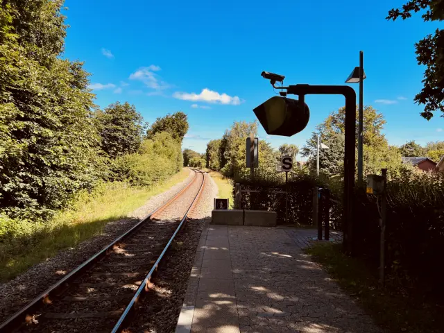 Billede af Ribe Nørremark Station.