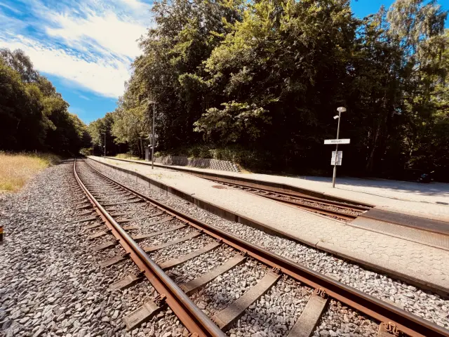 Billede af Mårum Station.