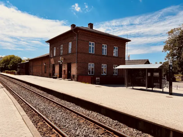 Billede af Græsted Station.