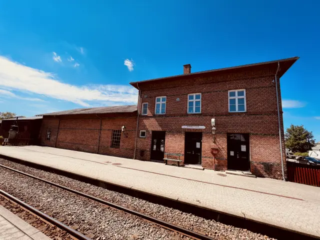 Billede af Græsted Station.