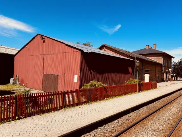 Billede af Græsted Station.