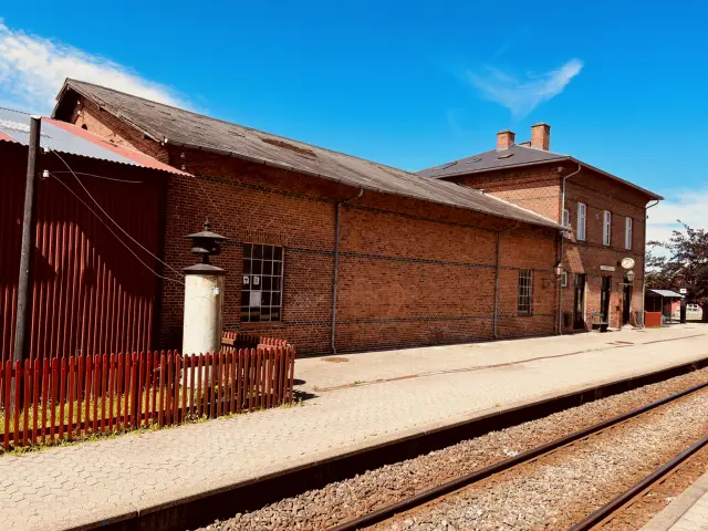 Billede af Græsted Station.