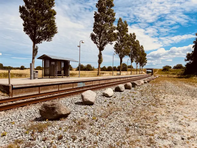Billede af Holløse Station.