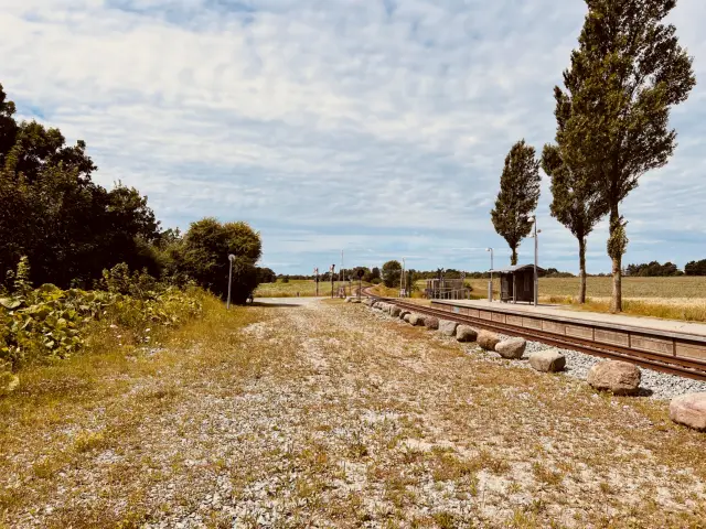 Billede af Holløse Station.
