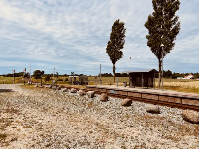 Billede af Holløse Station.