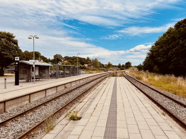 Billede af Vejby Station.