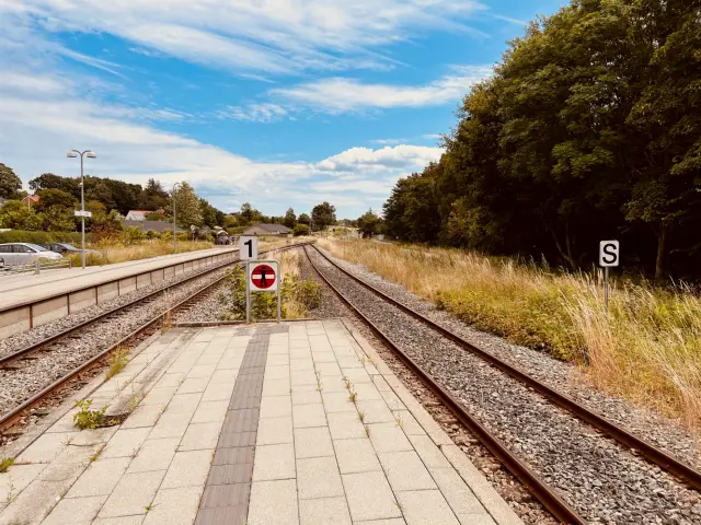 Billede af Vejby Station.