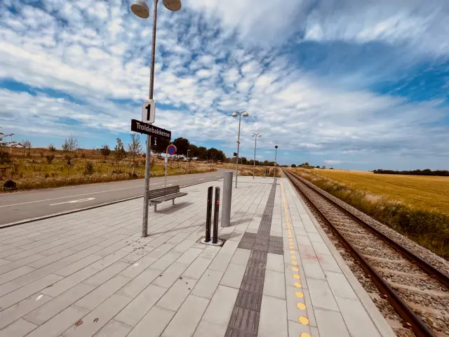 Billede af Troldebakkerne Station.