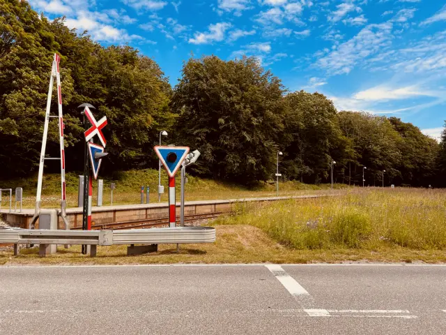 Billede af Duemose Station.