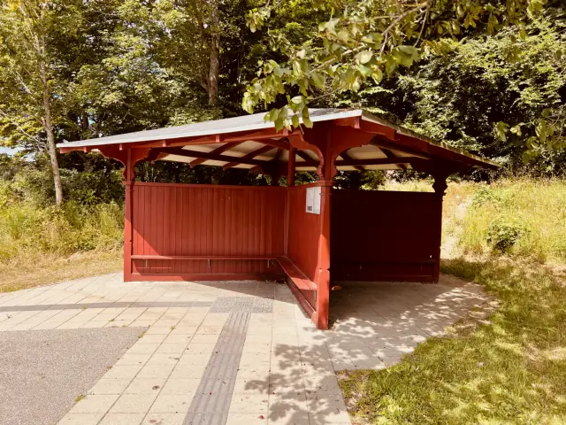 Billede af Duemose Station.