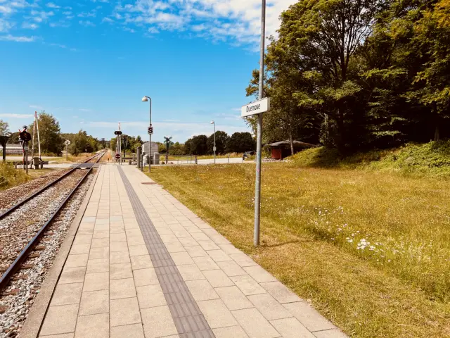 Billede af Duemose Station.