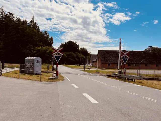 Billede af Duemose Station.