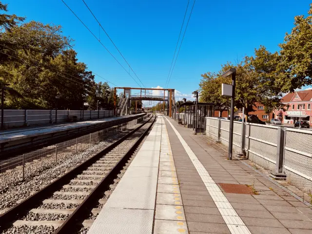 Billede af Eskilstrup Station.