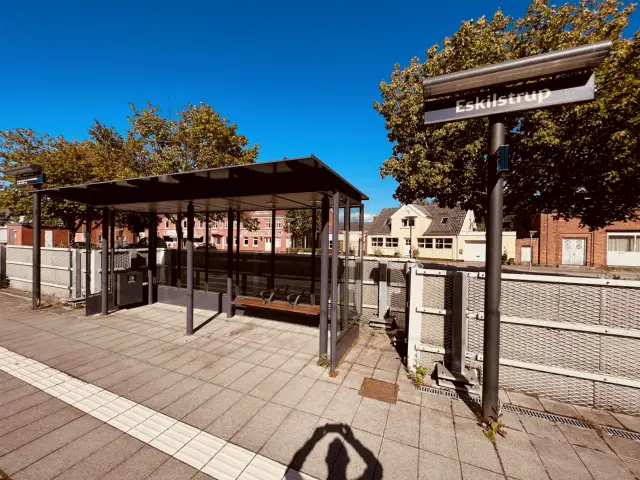 Billede af Eskilstrup Station.