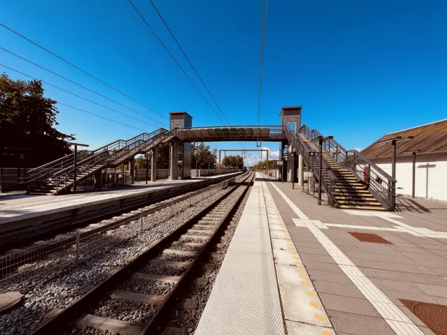 Billede af Eskilstrup Station.