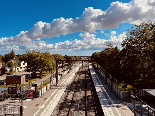 Billede af Eskilstrup Station.