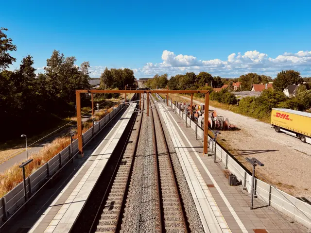 Billede af Eskilstrup Station.