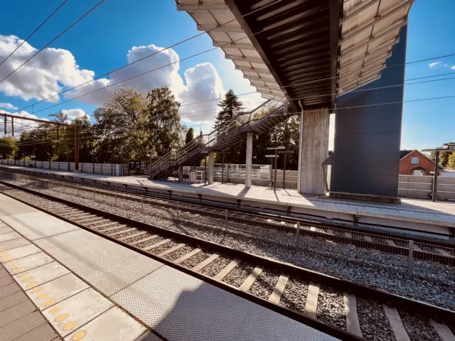 Billede af Eskilstrup Station.