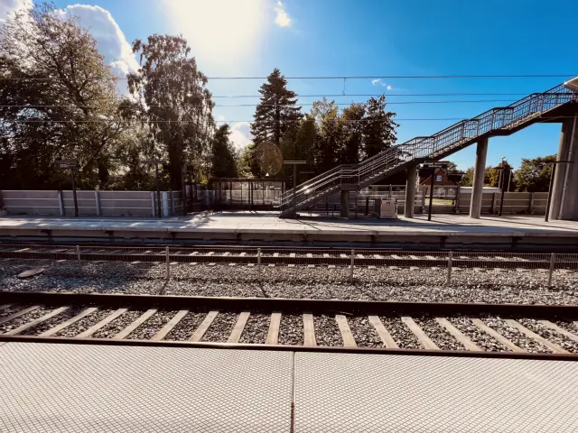 Billede af Eskilstrup Station.