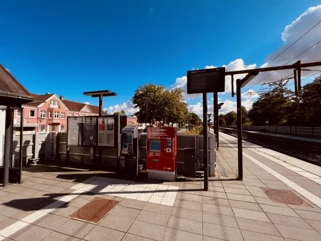 Billede af Eskilstrup Station.