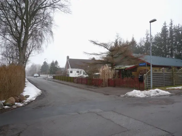 Billede af Rønnebæk Billetsalgssted er nedrevet, men Rønnebæk Billetsalgssted har ligget her.
