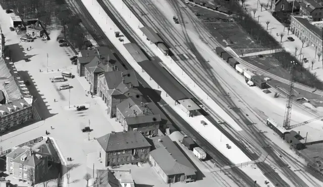Billede af Slagelse Station.