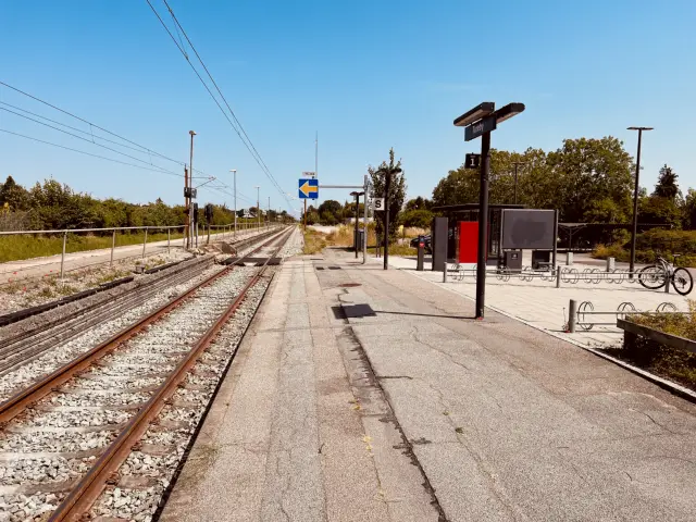 Billede af Tureby Station.