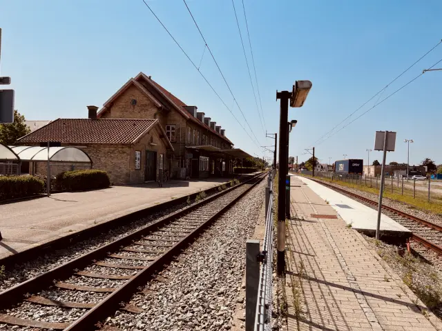 Billede af Haslev Station.