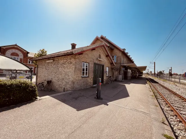 Billede af Haslev Station.